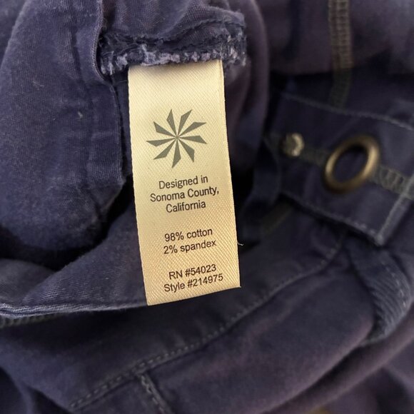 Athleta Indigo Purple Y2K Style Low Rise Cargo Pants Size 8 - Picture 9 of 9